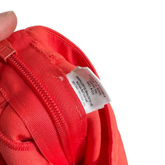 NWT Frances Valentine Lucy Pant Japanese Stretch Blend Orange 2 - Picture 10 of 14